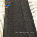 Fabrik Hitam 100% Polyester Nida Jacquard Bangladesh